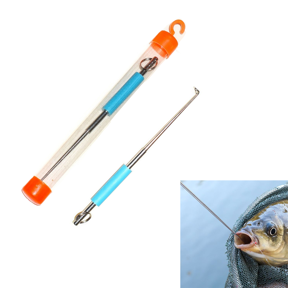Fishing Hook Remover - Extracteur d'hameçon facile en acier inoxydable,