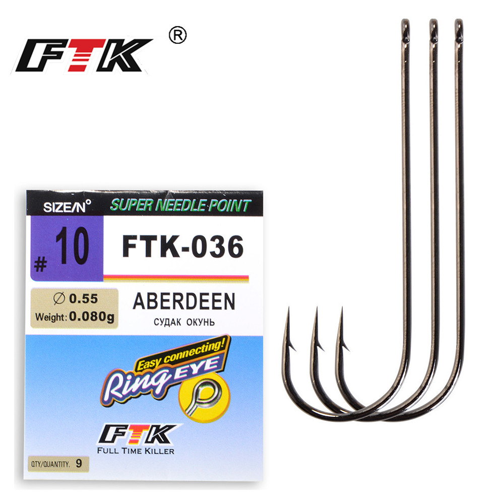 Fishing Hook Barbless - FTK – hameçons de pêche en