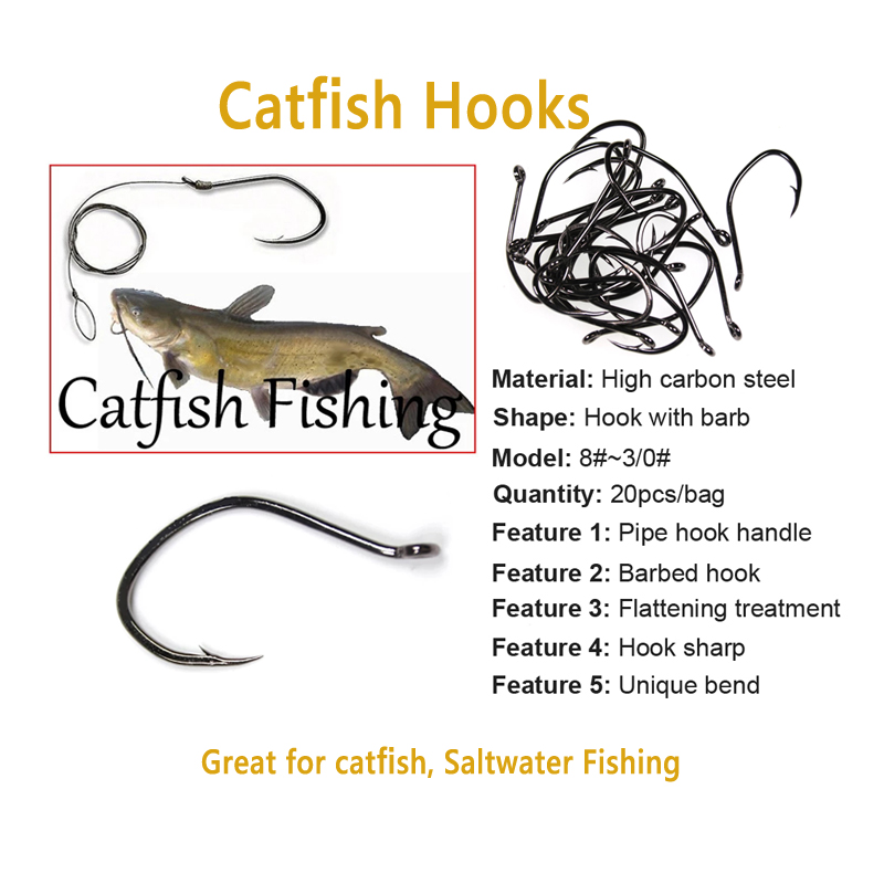 Wifreo 20 pièces V forme poiss - Fishing Hook Barbless avis et prix
