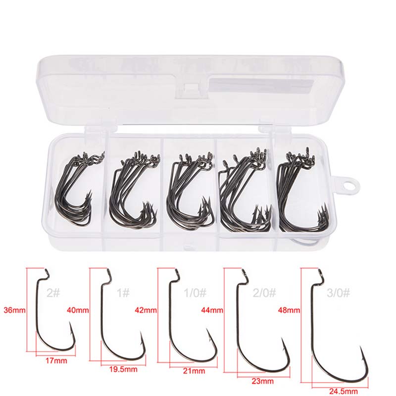 50 pièces/boîte Hameçons de pê - Fishing Hook Jig avis et prix