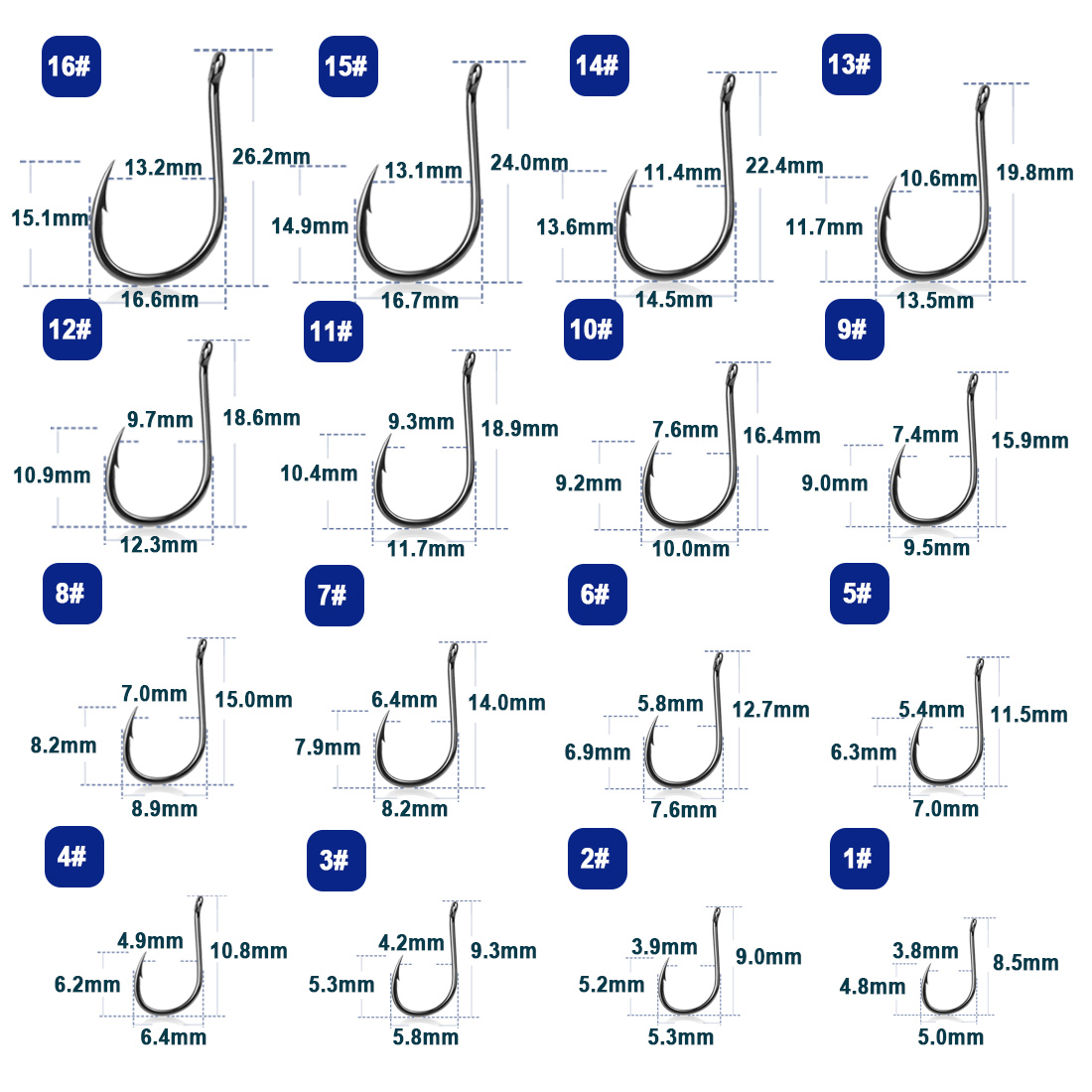 9KM Iseama hameçons de pêche 5 - Fishing Hook Barbless avis et prix