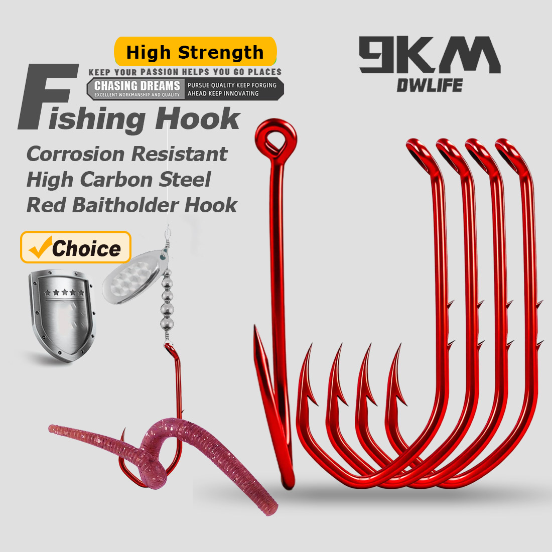 Hameçon Baitholder 9KM, 50-100 - Fishing Hook Circle avis et prix
